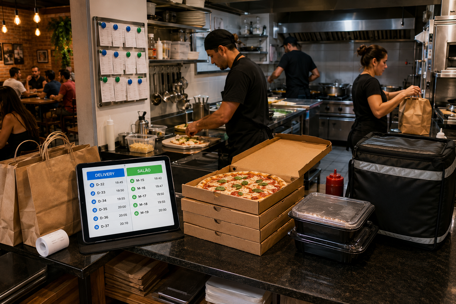 Como Preparar a Operação para Atender Delivery e Local